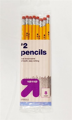 Wood Pencils #2 - 8 CT