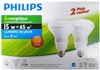 PHILIPS EnergySaver Reflector CFL 15W R30 Bulbs - 2 pcs