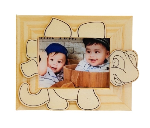 Dinosaur Photo Frame, 2.5 x 3.5 in