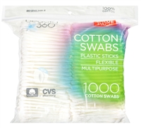 Beauty 360 Cotton Swabs, 1000CT