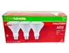 Globe enersaver Halogen Floodlight 43W=65W BR30 Bulbs , Pack Of 3