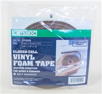 Closed-Cell Vinyl Foam Tape - 9mmx12mmx3m