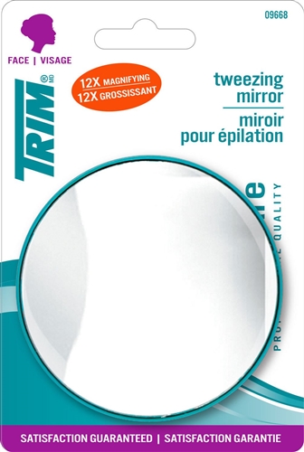 Trim 12x Magnifying Tweezing Mirror