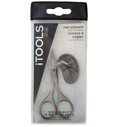 iTools by Trim Nail Scissors with Sharpener