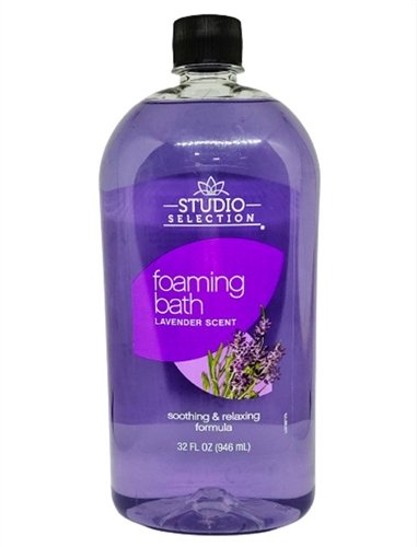 Studio Selection Foaming Bath - Lavender, 32 Oz