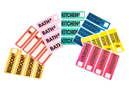 Moving Labels. Pack of 30