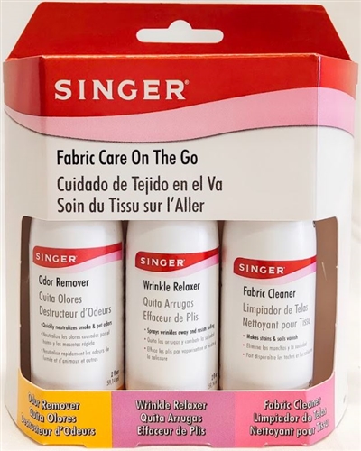 Singer Fabric Care On The Go - Fabric Cleaner / Wrinkle Relaxer / Odor Remover