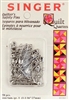 Singer Quilter's Safety Pins, Pack of 50