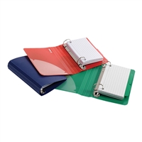 Oxford Index Card Binder With Divider, 3" x 5"