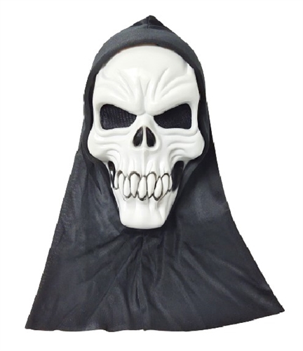 Rubies Skeleton Mask with Hood