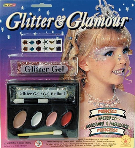 Rubie's Costume Glitter and Glamour Princess Makeup Kit