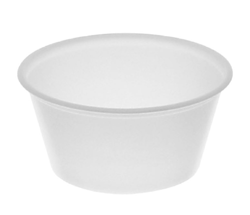 Gordon Choice - Plastic Portion Cups, 3.25oz, Pack of  200