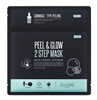 Soo'AE Peel & Glow 2 Step Facial Mask, 12 Count