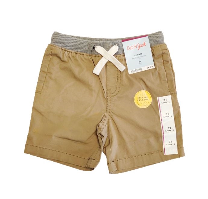 Cat & Jack Toddler's Pull-On Shorts With Flexible Drawstring, 2T/3T