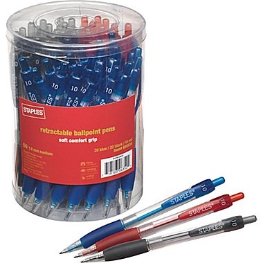Retractable Ball Point Pens - 30