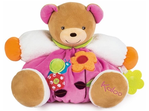 Kaloo COLORS Bear-Flower Toy - Large
