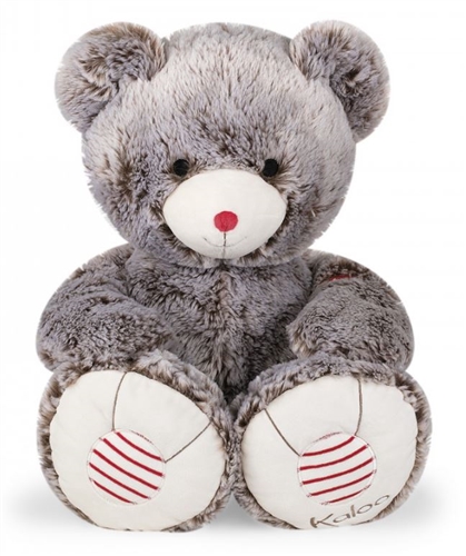 Kaloo ROUGE PRESTIGE BEAR SOFT TOY 55CM / 21.7'' - GREY