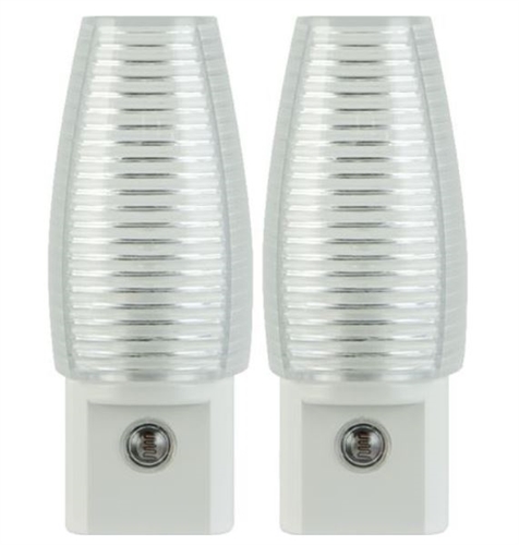 Great Value Incandescent / LED Night Light, Pack of 2