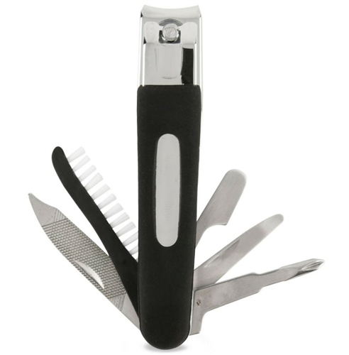 Equate Men 8-in-1 Tool Nail Clipper Nail File Cuticle Pusher All in one