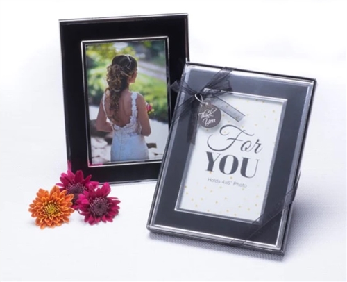 "Timeless Memories"  Photo Frame Favor, 4" x 6"