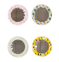 Set of 4 Small Round Mirrors