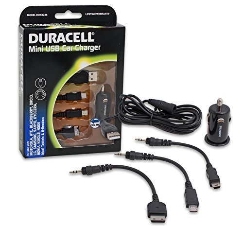 Duracell DUX8236 Universal Mini USB Car Charger