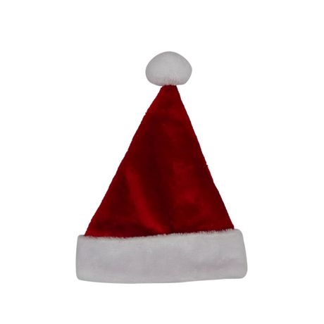 Holiday Time Plush Child Santa Hat, Red
