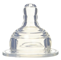QuickMix Clear Nipples, Level 1/2/3, Pack of 2