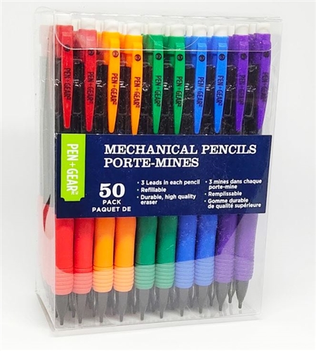 Mechanical Pencils, Pack of 50