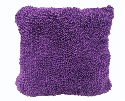 Home Trend Decorative Cushion - Purple/Black