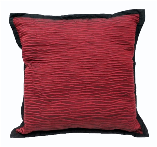Home Trend Decorative Cushion - Crimson
