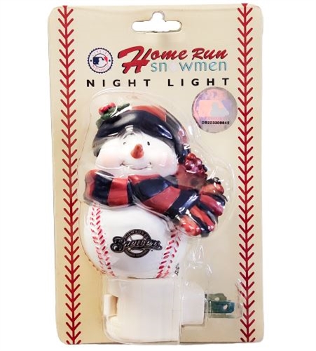 Home Run Snowmen Night Light