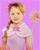 Disney Princess RAPUNZEL Child Capelet, One Size, Pink