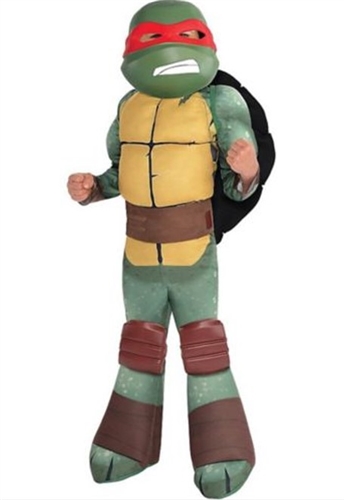 Amscan TMNT Child 8-Pc Costume, S, Raphael / Michelangelo