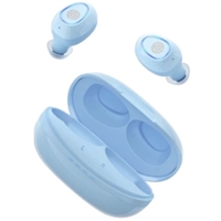 Cystereo Fusion Authentic Hi-Fi Wireless Earbuds, White/Blue