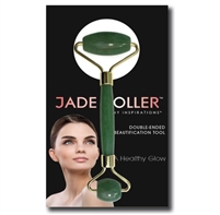 Double-Ended Jade De-Puffing Face Roller