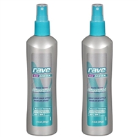 Rave 4x Mega Scented Non-Aerosol Hairspray, Pack Of 2