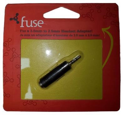 Fuse 3.5 mm to 2.5 mm Headset Adapter