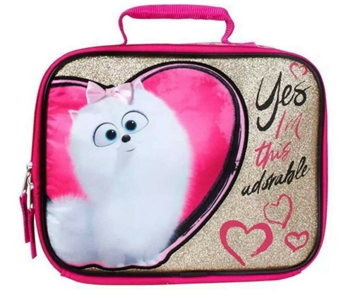 The Secret Life Of Pets 2 Girls Lead-Free Insulated School Lunch Tote Box