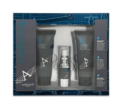 Navigator by AUBUSSON 3-Piece Grooming Advanced Skin Care Kit For Men