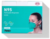 N95 Particulate Respirator - NIOSH Approved, Pack Of 20