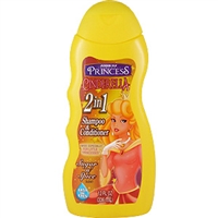 Junior ELF Fairy Tale Princess Cinderella 2in1 Shampoo & Conditioner, Sugar & Spice Scent, 12 Fl Oz