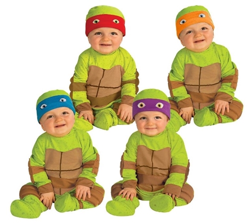 Rubie's TMNT  Infant Turtle Jumper Costume, 0-6 Months