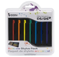 i-CON Nintendo DS/DSi Rainbow Stylus Pack