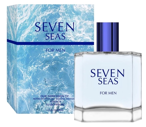 Seven Seas For Men By Preferred Fragrance Inspired By VERSACE EU DE FRAICHE BY VERSACE
