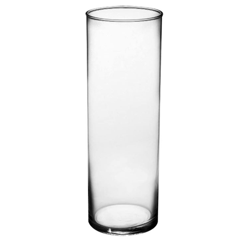 Syndicate Sales 3 1/2" x 10 1/2" Cylinder Vase, Clear