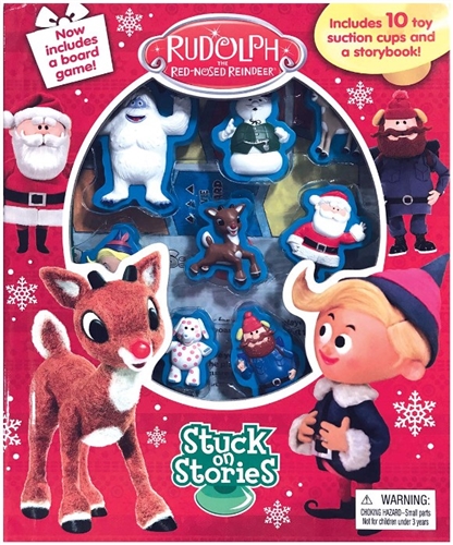 Rudolph The Red-Nosed Reindeer - Stuck on StoriesÂ - Board Book