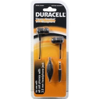 Duracell Stereo Headset w/ Microphone (DU3001)