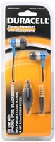 Duracell Stereo Headset with Microphone for use with iPhone, iPod, BlackBerry, MP3