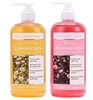 Spa Luxetique Foaming Bath With Pure Epsom Salt - Chamomile / Rose, 2x 16.6 Oz